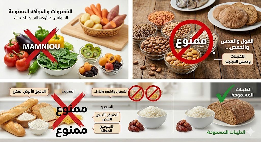 دليل نظام الطيبات الشامل: قائمة الوجبات المتاحة والممنوعة بالتفصيل