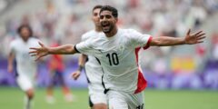 US males finish 24-year wait to advance to the quarterfinals of the Olympics soccer match